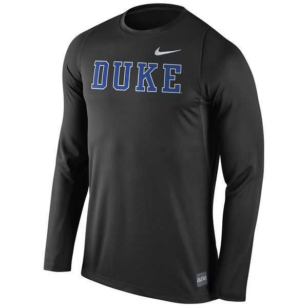 Duke Blue Devils Nike 2016 Elite Basketball Shooter Long Sleeve Dri-FIT WEM Top - Black,We sell and wholesale Duke Blue Devils Nike 2016 Elite Basketball Shooter Long Sleeve Dri-FIT WEM Top - Black on line form chian!